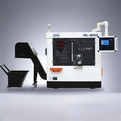 Shandong Wanli Precision Cylchlythyr Gwelodd Machine Cyflymder Uchel Oer Saw Peiriant Gwneuthurwr Prosesu Offer Torri Model WL80XN